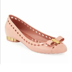 Ferragamo jelly flats